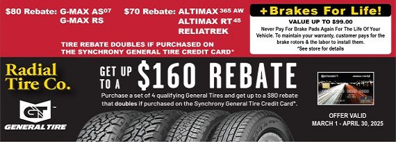 Tires Rebate